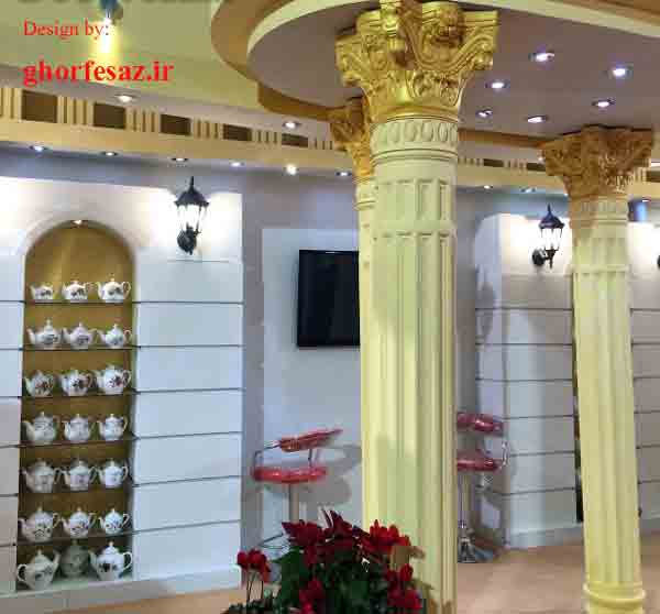 غرفه شرکت چینی میلاد در نمایشگاه لوازم خانگی تهران1394